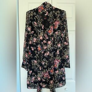 RACHEL Rachel Roy Black Floral Dress